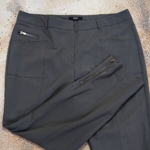 Alfani | Olive Green Stretch Comfy Trousers Comfy Office Size 14P